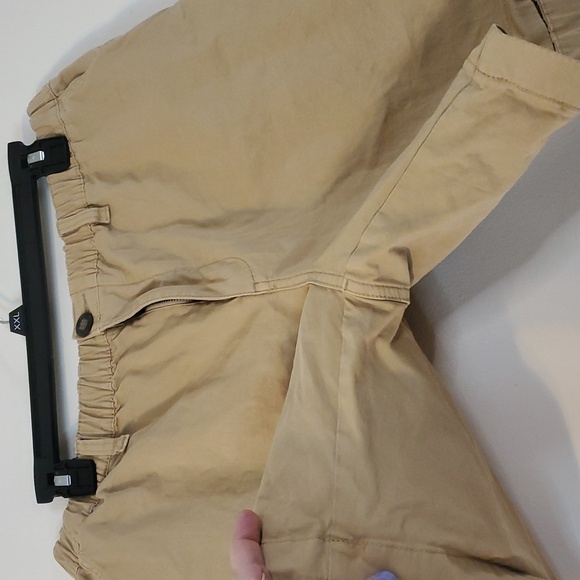 Chubbies 7' Chino Elastic Waist 2pc Shorts Size XL Tan Brown Preppy TRAVERTINES - Picture 5 of 16